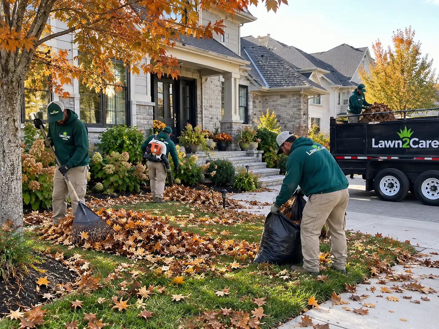 Seasonal Cleanup by Lawn2Care