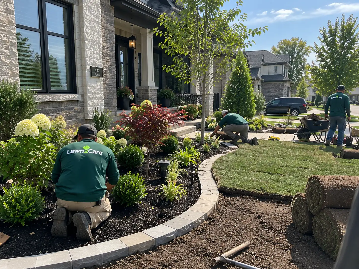 Landscaping project